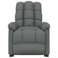thumbnail image 2 of vidaXL Fauteuil Inclinable Électrique Tissu Gris Foncé, 2 of 5