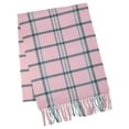 thumbnail image 2 of David & Young Soft Plaid Winter Scarf, 2 of 2