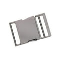 thumbnail image 1 of Youkk Metal Bag Webbing Belt Buckle Clip Clasp Stylish and Sturdy Gray black Inner diameter 38mm 1Set, 1 of 6