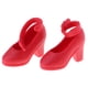 thumbnail image 4 of 1/6 Muñecas Tacones Altos Sandalias de Plástico Rojo para Accesorio de Ropa Blythe Sunnimix Muñeca Tacones Altos Traje, 4 of 8
