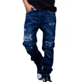 thumbnail image 1 of Pantalones Para Hombre De Mezclilla Slim Be-lu, 1 of 4