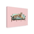thumbnail image 2 of Trademark Fine Art 'Lazy Tiger' Canvas Art by Robert Farka, 2 of 3