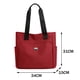 thumbnail image 3 of Bolso de viaje para mujer Bolso de hombro casual Moda portátil elegante para el trabajo (rojo) Likrtyny Para Estrenar, 3 of 6