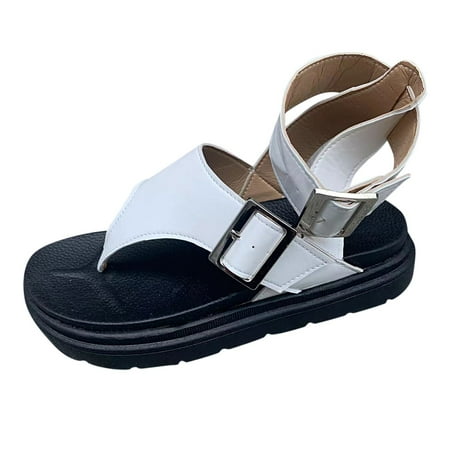 

Youmylove Sandals Women Comfortable Dress Sandal Ankle Strap Buckle Shoes Summer Comfy Beach Outdoor Walking Footwear