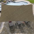 Rectangle Sun Shade Sails For Patios 8 X 10 Ft (Straight Edge) Sun Uv