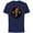 Navy, variant on Marvel Studios Deadpool & Wolverine Mask Claw-Slashed Icon - Short Sleeve Cotton T-Shirt for Adults - Customized-Black