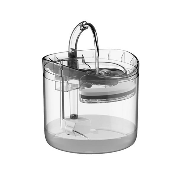 Dispensador De Agua Para Gatos - Fuente Silenciosa, 1500ml, Ideal Para Múltiples Mascotas En Casa O Apartamento