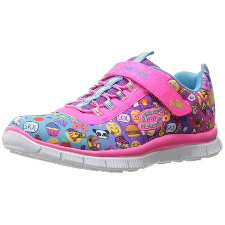 - Skechers Kids Girls' Skech Appeal-Pixel Princess Sneaker, Emoji Multi
