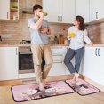 thumbnail image 2 of GZHJMY Kitchen Rugs 2 Piece Waterproof Non Slip Kitchen Mat Fairy with Butterflies Kitchen Rug Set for Sink Office Kitchen Cafe, 19.7"x47.2"+19.7"x27.6" Carpet Runner, 2 of 7