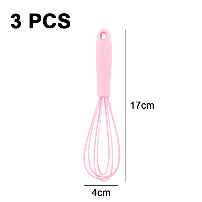 PREMIUM Stainless Steel Wire Whisk Durable Kitchen Manual Egg Beater (3  Pcs) Set