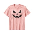 thumbnail image 4 of Bibifish Mens T Shirts Short Sleeve Crew Neck Hidden Pumpkin Face Print Tees Minimal Halloween Basic Casual Tops, 4 of 4