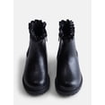 thumbnail image 3 of Wonder Nation Toddler Girls Ruffle Chelsea Boots, 3 of 4