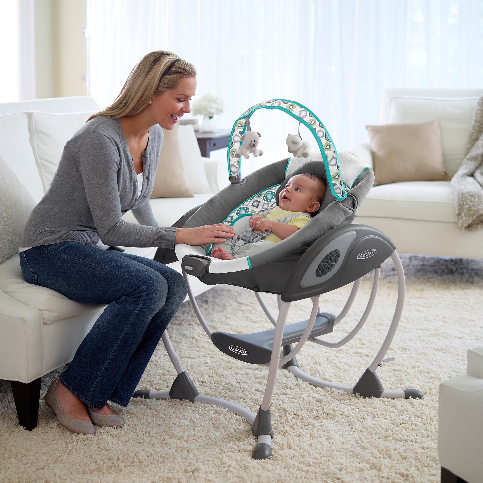 graco rocking chair baby