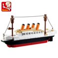 thumbnail image 3 of Leadingstar 194PCS Building Blocks Educational Kids Toy Titanic Ship, 3 of 6