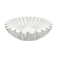 thumbnail image 3 of AMLESO Ruffle Bowl Decorative Bowl Modern for Table Centerpieces Kitchen Countertop, 3 of 8