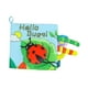 thumbnail image 5 of Libro de tela para bebé, juguete de desarrollo de dibujos animados para el desarrollo temprano, libro de tela con cola para Azul verde, 5 of 9