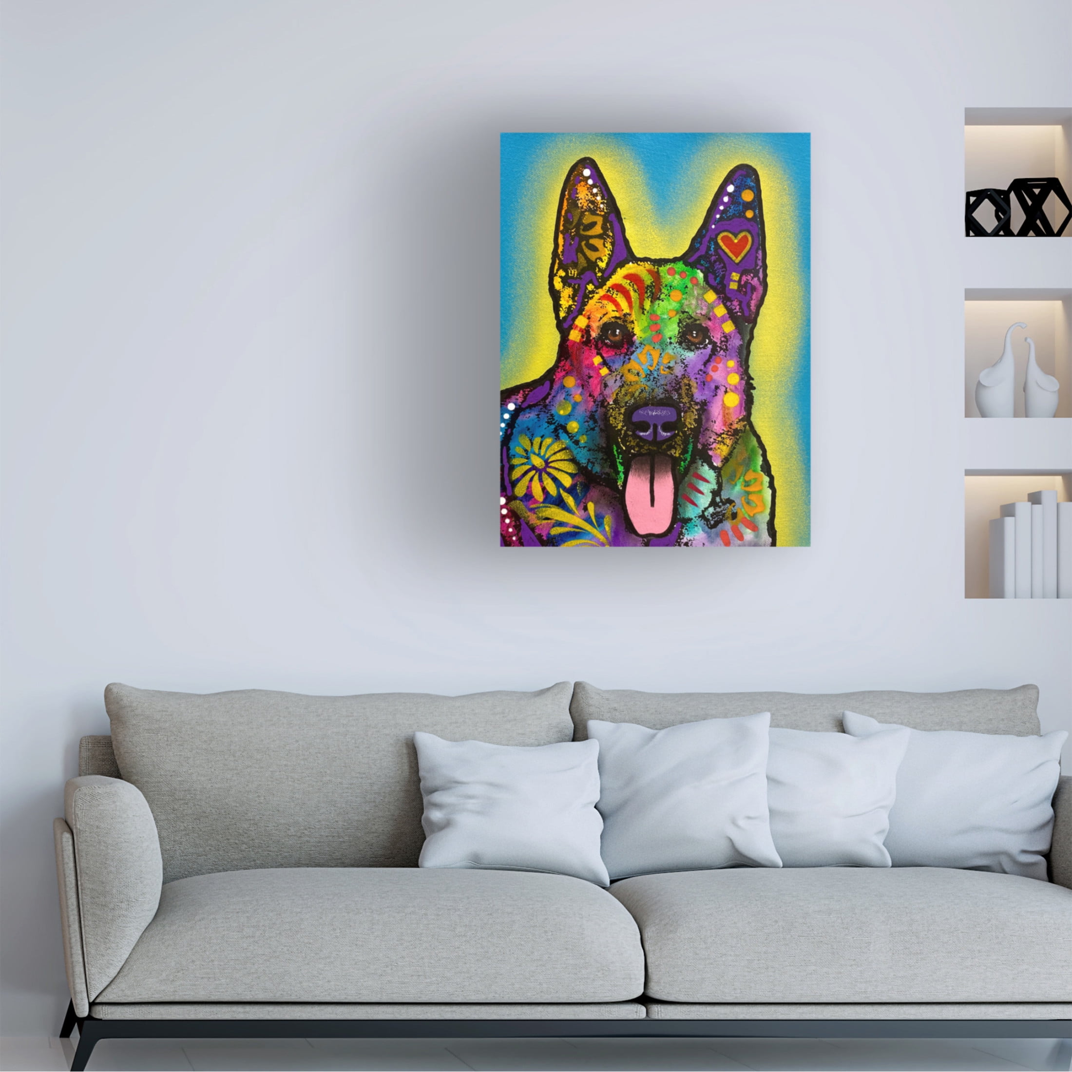 Canvas Wall Art - Dean Russo 'That Was Fun Lets Go Back Tomorrow' Wall Art for Living Room, Bedroom, or Office Décor by Trademark Fine Art - 18 x 24 Inches