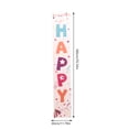thumbnail image 2 of 1 Pair Happy Birthday Design Door Curtain Door Banner Birthday Party Decorations, 2 of 8