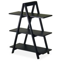 Featured image of post Black A Frame Ladder Shelf / There is 12 clearance between each shelf.
