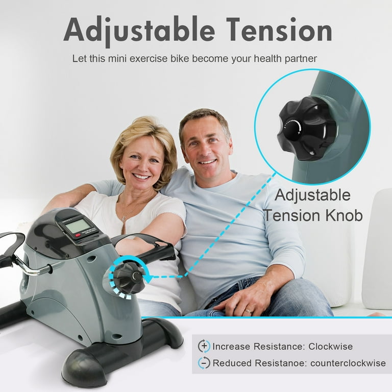 Mini Small Hands and Feet Dual-use Bicycle Stepper Stovepipe Offic Mini Exercise Bike, Under Desk Bike Pedal Exerciser, Portable Foot Cycle  Arm & Leg Peddler Machine with LCD Screen Displays, Home Use Hands and Feet  Trainer - Walmart.com