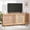 Oak/Gold, variant on SAFAVIEH Piran 4 Door 2-Shelf Media Stand Oak / Gold