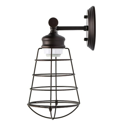 3 Light Bathroom Vanity Fixture Industrial Wire Cage Wall Sconces Rustic Farmhouse Style For Living Room Kitchen Bronze Canada 3 Light Bathroom Vanity Fixture, Black Bathroom Vanity Light Canada