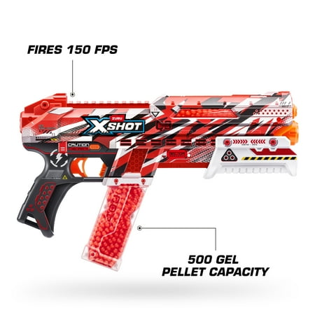 XSHOT Hyper Gel Clutch Blaster 2 pack (5,000 Hyper Gel Pellets) by ZURU for Ages 14