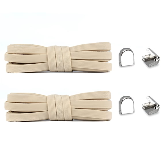 VANIDO Tieless Elastic Shoe Laces No Tie Shoelaces for Kids and Adults One Size Fits All