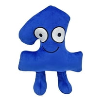 Battle for Dream Island Plush Toys, 6 Inch BFDI Plushies, Ultrasoft BFDI Merch Stuffed Animals Dolls, Cartoon Anime Toys Home Decorations, Birthday Gifts for All Ages - Number One