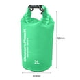 thumbnail image 4 of FLhrweasw Impermeable Dry Sack para Nadar A La Deriva Trekking Bag (Verde 2L), 4 of 8