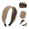 thumbnail image 3 of Unique Bargains 1 Pc Large Wide-side Headband 6.5"x4.33" Khaki, 3 of 6