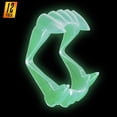 thumbnail image 4 of Colmillos de Halloween que brillan en la oscuridad, paquete de 100 unidades Dreidel Co., 4 of 9