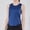 *Navy, variant on ClodeEU Women's Breathable Tank Top ,Casual Crewneck Loose Fit Sleeveless Vest for Workout White,Womens Plus S