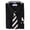 BLACK, variant on Berlioni Kids Boys Long Sleeve Dress Shirt With Tie and Hanky Black