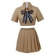 thumbnail image 3 of Disfraz Premium Conjunto de traje de marinero de 2 piezas para mujer, traje elegante para fiesta de Halloween Kuymtek Caqui T L para Mujer, 3 of 8