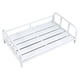 thumbnail image 3 of Cama elevada para perros de acero al carbono, versátil, para exteriores, con patas antideslizantes y rieles. Blanco, 3 of 9