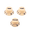 Yellow with Black Number, variant on LOOKSEVEN 2T1V Guitar Knobs Volume Tone Knob Left Hand 18-Splines for Stratocaster 4 Color-Yellow with Black Number