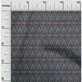 thumbnail image 1 of oneOone Georgette Viscose Fabric Geometric & Floral Block Printed Craft Fabric BTY 42 Inch Wide, 1 of 4