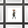 thumbnail image 3 of Gallery Pops Marvel Black Panther: Wakanda Forever - Namora Wall Art, White Framed Version, 12" x 12", 3 of 5