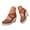 Coffee, variant on Womens Espadrilles Wedge Sandals Platform Knit Closed Toe Ankle Strap Lace up Summer Shoes for Casual Beach Dressy Walking Beige,9