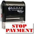 thumbnail image 1 of Large Self-Inking Stop Payment Stamp with Red Ink, 1 of 4