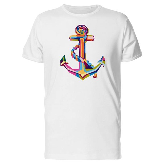 Colorful Anchor Tee Men's -Image by Shutterstock