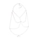 thumbnail image 3 of de bikini, cadena para el cuerpo, ahueca hacia fuera la Hugo Cadena del cuerpo, 3 of 9