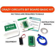 Brown Dog Gadgets Crazy Circuits Bit Board Basic Kit (Microbit Included) – STEM Programming & Automation