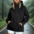 thumbnail image 2 of Casual Jackets For Women Stylish And Functional Windproof Insulated Jacket For Couples Lightweight Layering For Outdoor Activities,BK2,XXL, 2 of 5