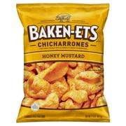 Baken-Ets Honey Mustard Chicharrones Flavored Fried Pork Skins, 2 1/8 oz