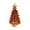 B, variant on Tabletop Mini Christmas Tree,Small Christmas Tree Decorations,Artificial Tabletop Christmas Tree with Lights,Glass Ornaments Mini-landscapes Christmas Tree Holiday Gifts Tabletop Decoration