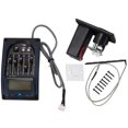 thumbnail image 1 of Accordeur de guitare numérique avec écran LCD et accessoires pour instruments de musique portables en ABS, 1 of 4