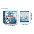 Glass Cleaning Artifacts Effervescent Tablets HighlyEffective Detergent