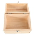 thumbnail image 4 of Dayesque Wooden Jewelry Box with Hinged Lid, Unfinished Decorative Keepsake Chest for Home Storage and Organization, 4 of 8